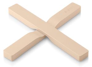 Eva Solo Sottopentola Magnetico Beige 2 Bacchette Silicone Incrociabili o Divise
