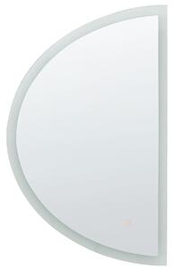 Specchio led da parete ovale ø 80 cm moderno contemporaneo mobile bagno trucco camera da letto Beliani