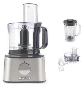 Kenwood FDM304SS Robot da Cucina 800W Multifunzione Ciotola2.1L Frullatore1.2L 9 accessori
