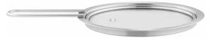 Eva Solo Coperchio 16cm Piatto Vetro Acciaio Inox Manico Lungo