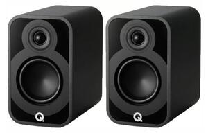 Q Acoustics 5010 Satin Black Coppia Casse Scaffale 90W 2vie T2,5 W11 BassReflex