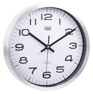 Trevi OM3516S Alluminio Orologio da Parete 25cm Movimento Silenzioso SWEEP a Secondi Continui
