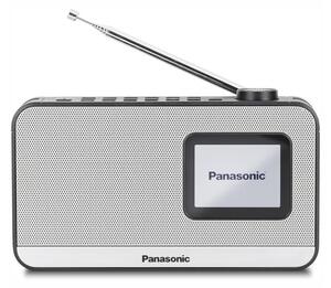 Panasonic RF-D15EG-K Black Radio DAB/DAB+ FM Bluetooth Sveglia Sleep Batteria Corrente