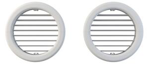 Olimpia Splendid Kit Griglie Unico 160 mm Coppia Griglie Pieghevoli con Flange per Unico