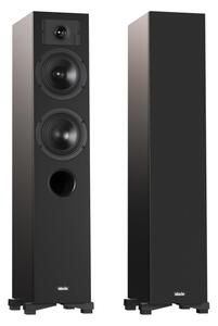 Indiana Line Diva 5 B Black Coppia Casse Pavimento 130W 2,5vie T2,6 M15 W15 BassReflex