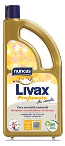 Nuncas Livax Profumata 1L Cera Protettiva AutoLucidante per Tutti i Tipi di Pavimenti