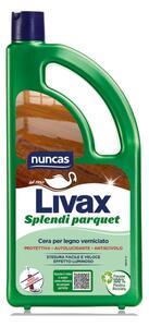 Nuncas Livax Splendi Parquet 1L Cera Protettiva AutoLucidante Pavimenti in Legno Verniciato