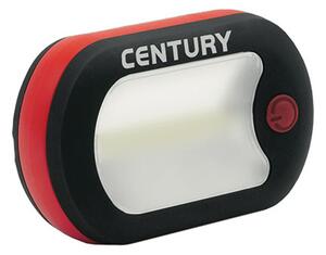 Century FNY-020040 Funny Luce Led Portatile con Magnete e Gancio Doppio Spot Luce 2W 110lm 4000K Batterie