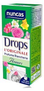 Nuncas Drops Profumabiancheria Flowers 100ml Profumatore Liquido Concentrato per Lavatrice