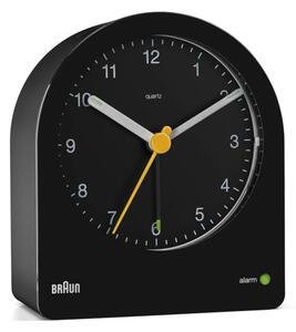 Braun BC22B Black Orologio Analogico Quarzo Sveglia Crescendo Retroilluminazione Continua Lancette Punta Luminosa