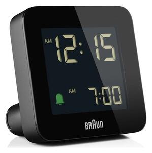 Braun BC09B Black Orologio Digitale LCD Sveglia Crescendo Snooze Luce