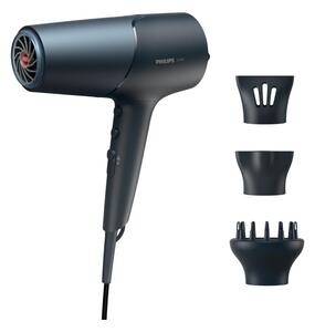 Philips BHD512/20 Asciugacapelli 2300W Motore DC ThermoProtect 8x Ionic Diffusore 6 Modi Calore Velocità
