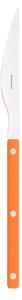 Bugatti Allegra Coltello da Tavola Arancio Opaco Pezzo Singolo