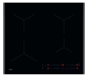 AEG OIO64A00FB Black Piano Cottura Induzione PowerBoost DirekTouch Timer Foro Incasso 56x49cm