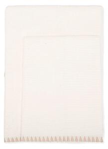 Maison Sucrée Asciugamani Viso e Ospite Brera var.02 Burro Spugna 100% Cotone