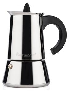 Barazzoni Caffettiera Inox 2 Tazze Diametro 8,5cm per Piani Induzione Gas Elettrico