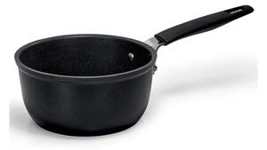 Barazzoni 33 Carati Casseruola 16cm 1,4L Alluminio Rivestitimento Diamantech Coperchio Gas Elettrico Induzione