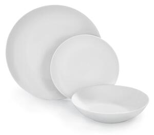 Barazzoni Fiocco Bianco Piatti Set 18 pezzi Porcellana