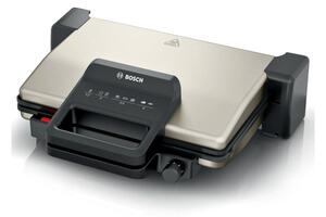 Bosch TCG3302 Silver Bistecchiera 2000W 3 Posizioni Piastre Rimovibili Lavabili in Lavastoviglie 22x31cm