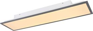 Globo Lighting plafoniera alluminio bianco, LED