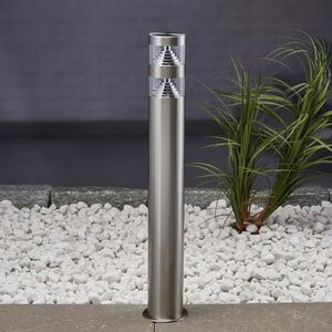 Lindby Lampioncino LED Lanea in acciaio inox, 60cm