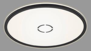 Briloner Plafoniera LED Free, Ø 42 cm, nero