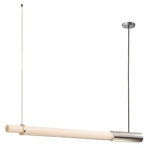 Lampada a sospensione DCW, In Fine, dimmerabile, Metallizzato, Alluminio, Design