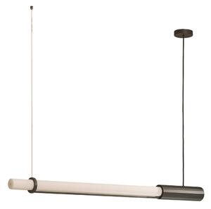 Lampada a sospensione DCW, In Fine, dimmerabile, Grigio, Alluminio, Design