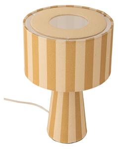 Lampade da tavolo Bloomingville, Emmie, Giallo, Camera da letto, Tessuto / Tessile, Scandinavo