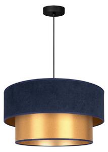 Lampada a sospensione Duolla, Dorina, Blu, Camera da letto, Tessuto / Tessile, Giovanile