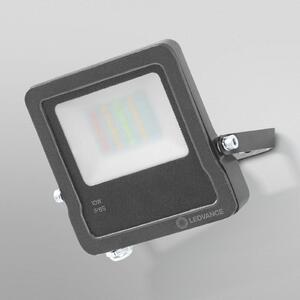 LEDVANCE SMART+ WiFi Floodlight, RGBW, grigio, 10W