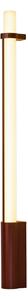 Applique a LED In Fine, rossa, altezza 105 cm, IP65 - DCW DCW, In Fine, dimmerabile, Rosso, Alluminio, Design