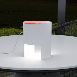 Martinelli Luce Civetta tavolo diffusore arancio