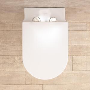 WC Filo a Muro in Ceramica 35,50x56,50x40,5 cm Easy Bianco