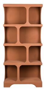 Libreria color terracotta 85x180x37 cm Dundee – Dutchbone