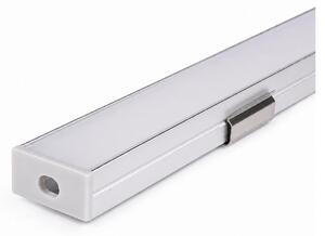 Striscia LED V-TAC - kit di montaggio - IP20 - argento