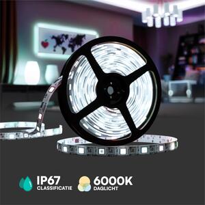 Striscia LED V-TAC - Moduli - IP67 impermeabile - Bianco - 0,72W- 66 Lumen - 6000K