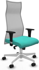 Sedia da ufficio Albacete XL, marca Piqueras y Crespo, modello B1C026N, colore turchese