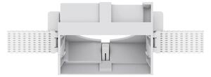 Ideal Lux Zeus Cornice Senza Bordo Quadrata 21W