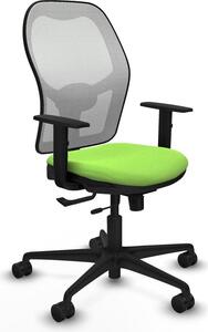 Sedia da ufficio Jorquera Piqueras y Crespo, modello 1D036N0, colore pistacchio