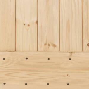 Porta Scorrevole con Set Hardware 85x210 cm Legno Massello Pino