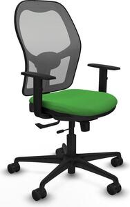 Sedia da ufficio Jorquera Piqueras y Crespo, modello 1D036N0, colore verde