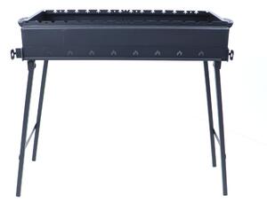 Mangal Namangan 80 cm shashlik grill in acciaio da 2 mm