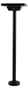 V-TAC VT-4102 Piantana / picchetto led Lampada solare da Giardino quadrata con sensore crepuscolare 2W corpo nero luce CCT 3in1 IP65 - 10304
