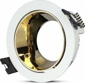 Faretto LED V-TAC - Luce da incasso - GU10 - IP20 - Bianco + oro