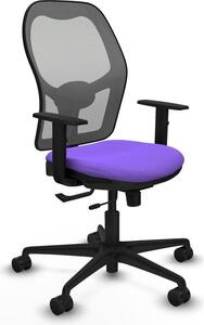 Sedia da ufficio Jorquera Piqueras y Crespo, modello 1D036N0, colore lilla