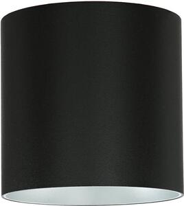 Lampada spot piccola Ø 12,7 cm GU10 nero argento cono di luce stretto lampada da soffitto luce da soffitto soggiorno cucina corridoio