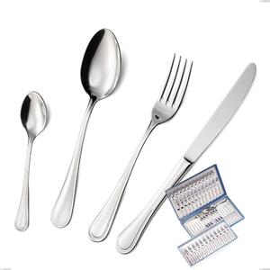 Astuccio 75 pezzi privilege, Acciaio inox Aisi 304 Posate Lucide, spessore 2.5 mm