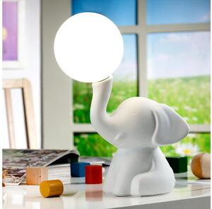 ONLI - Lampada da tavolo PORCELLANA 1xG9/6W/230V 31 cm elefante