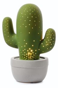 ONLI - Lampada da tavolo PORCELLANA 1xE14/6W/230V 27 cm cactus
